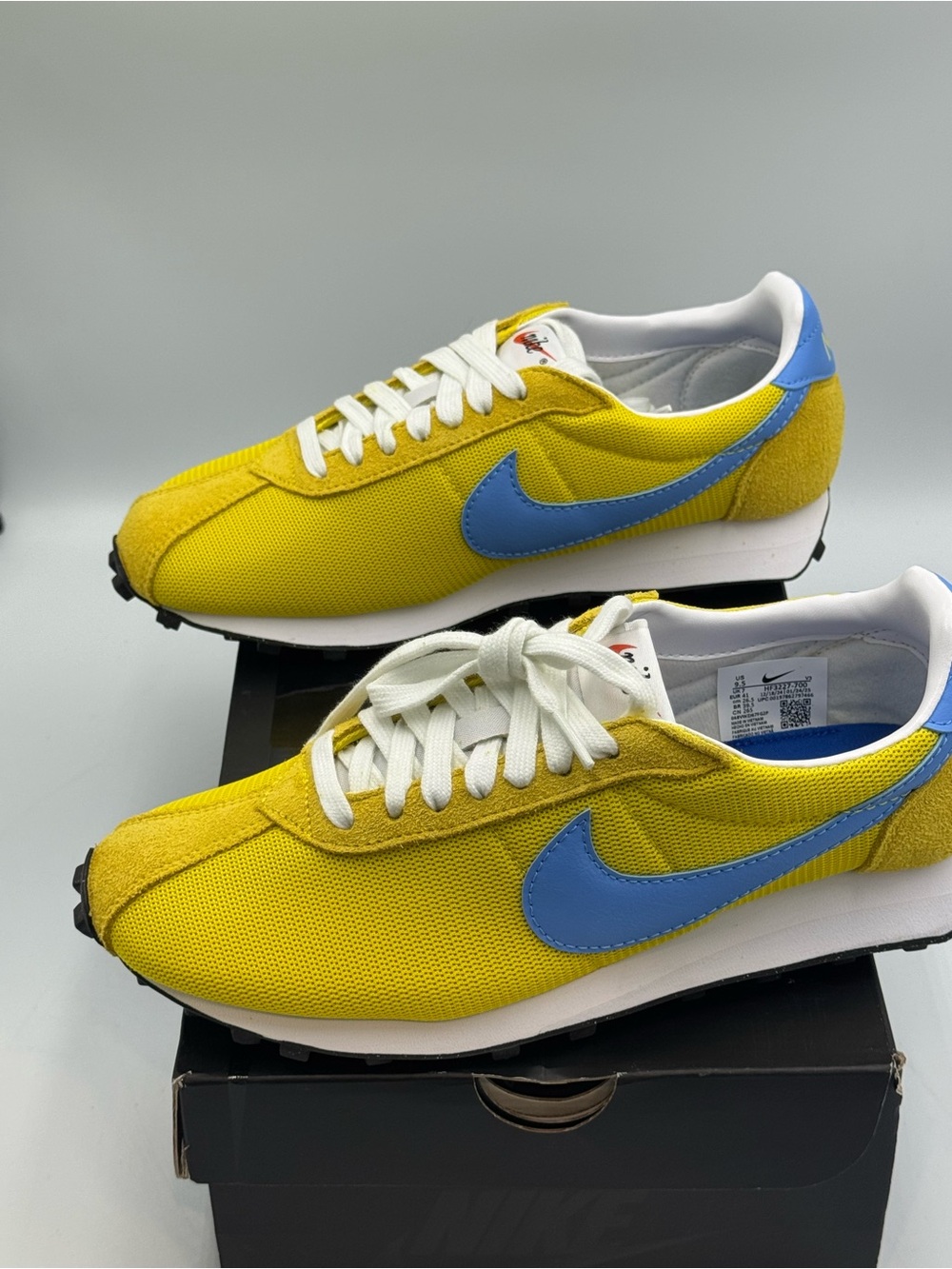Nike LD-1000 Women’s 9.5 Lightning Yellow University Blue HF3227-700 NIB - Picture 6 of 13